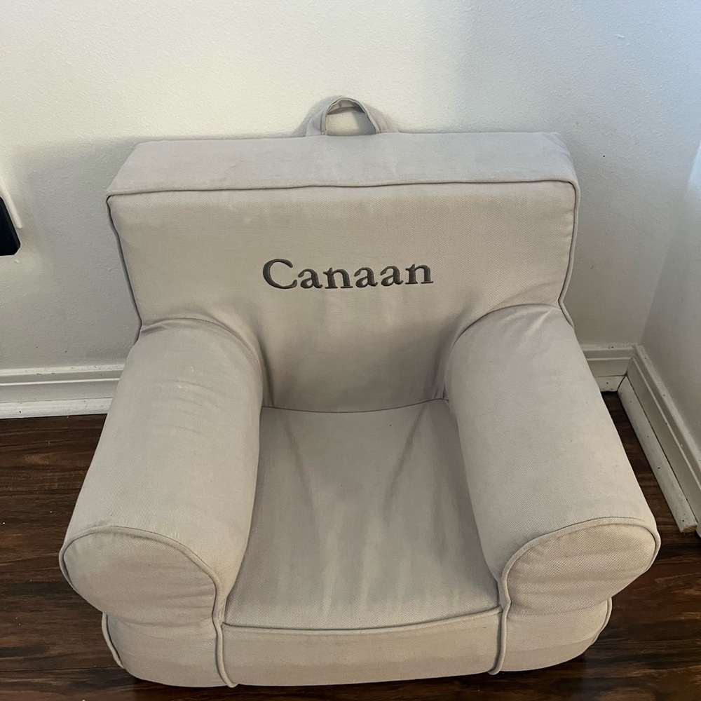 Grey “Canaan” My First Anywhere Chair from Pottery Barn